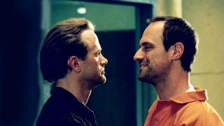 Lee Tergesen and Christopher Meloni (Screenshot: Oz)